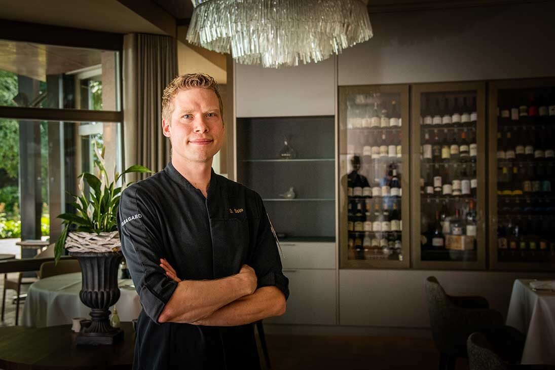 Dominik Sato, Koch des Jahres 2019, kombiniert in der Küche gerne Zutaten aus der Region mit asiatische Spezialitäten.